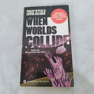 When Worlds Collide Philip Wylie Edwin Balmer Warner Books Sci-Fi Paperback Vtg